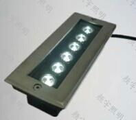 6W Led Underground Light square  For Step park garden