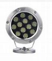 High Quality Waterproof 12W Ip68 Colorful Waterproof Led Underwater Lightings