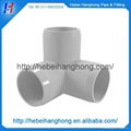 2 inch plastic pvc 3 way elbow pipe fittings 1