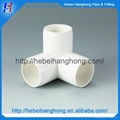 2 inch plastic pvc 3 way elbow pipe fittings 3