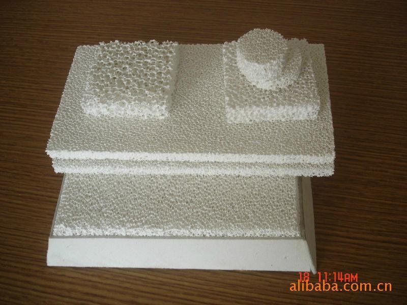 Alumina Ceramic Foam Filter for Molten Aluminum Filtration 2