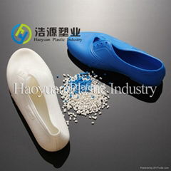 Colorful plastic rubber pvc granules for