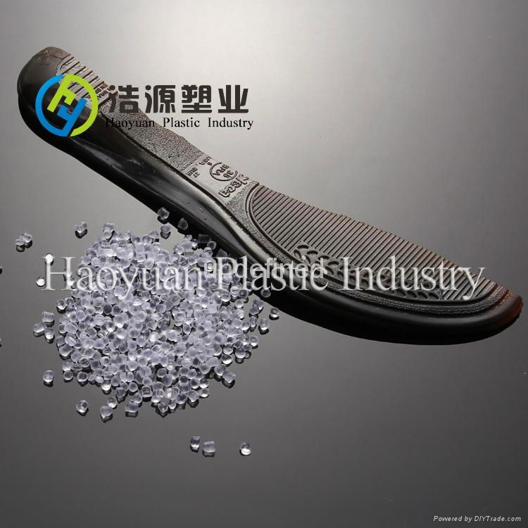 Colorful plastic rubber pvc granules for shoes and sole 2