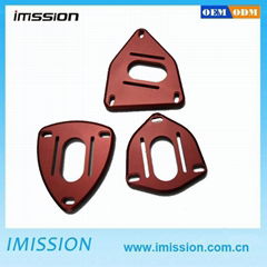 HIGH QUALITY CNC Machining RED color anodized aluminum parts