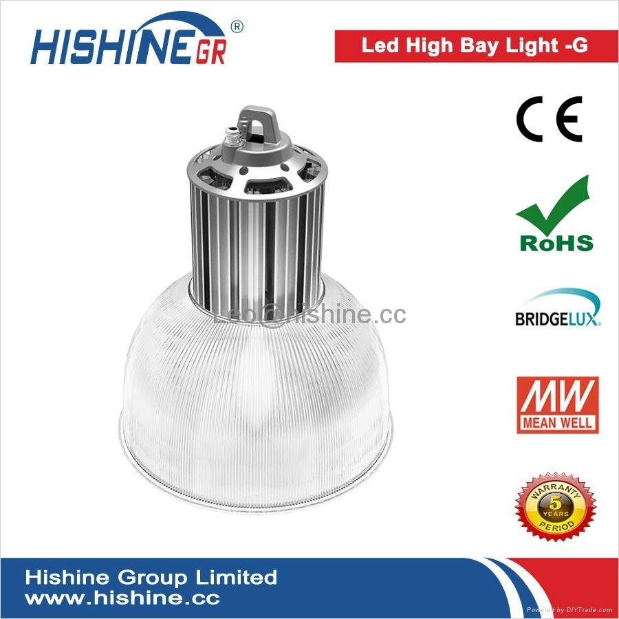 120lm/W 5 Years Guarantee New Design Heat Sink Reflector 150W LED High Bay Light