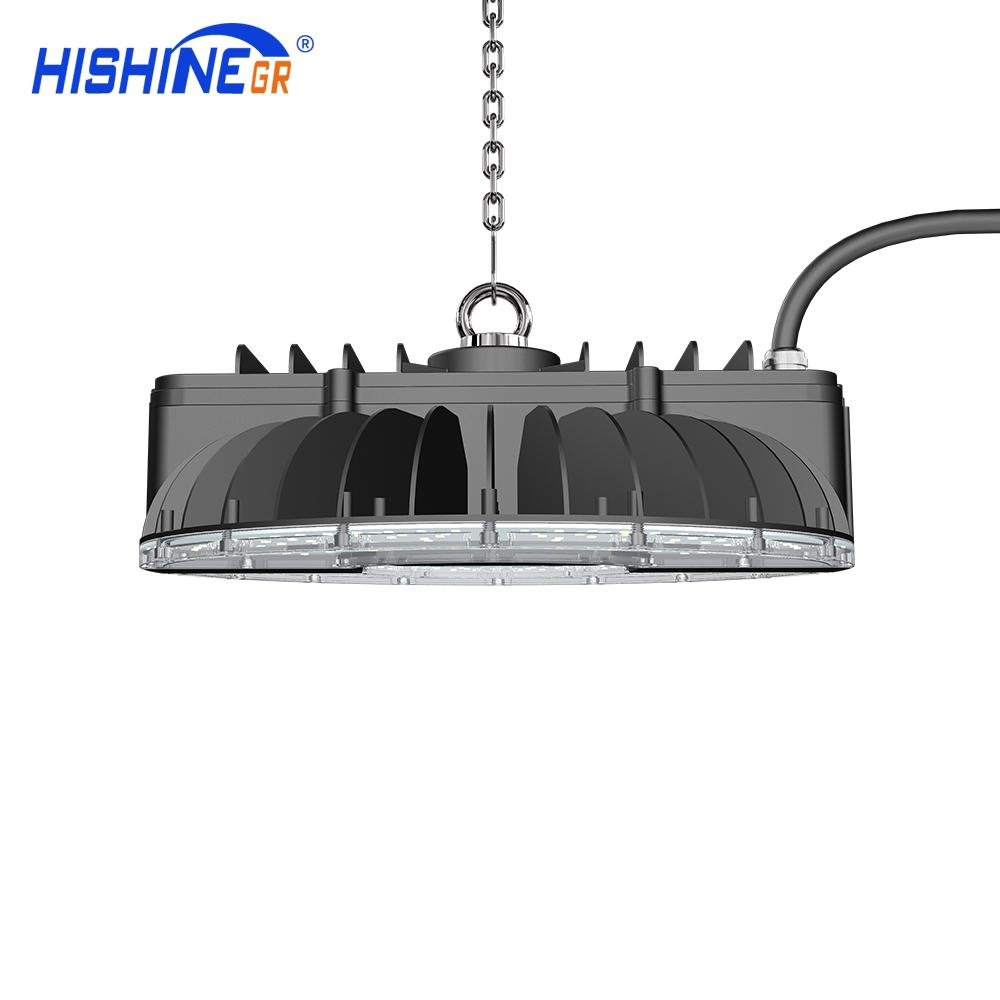 Hishine ufo high bay light waterproof IP65 250W led warehouse workshop factory l 5