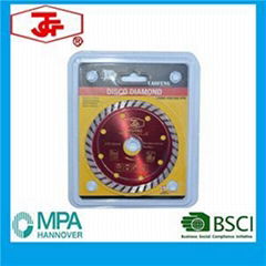 105mm Turbo Diamond Saw Blade Hot Pressed