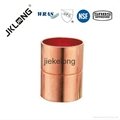 copper coupling with stop rolled CxC
