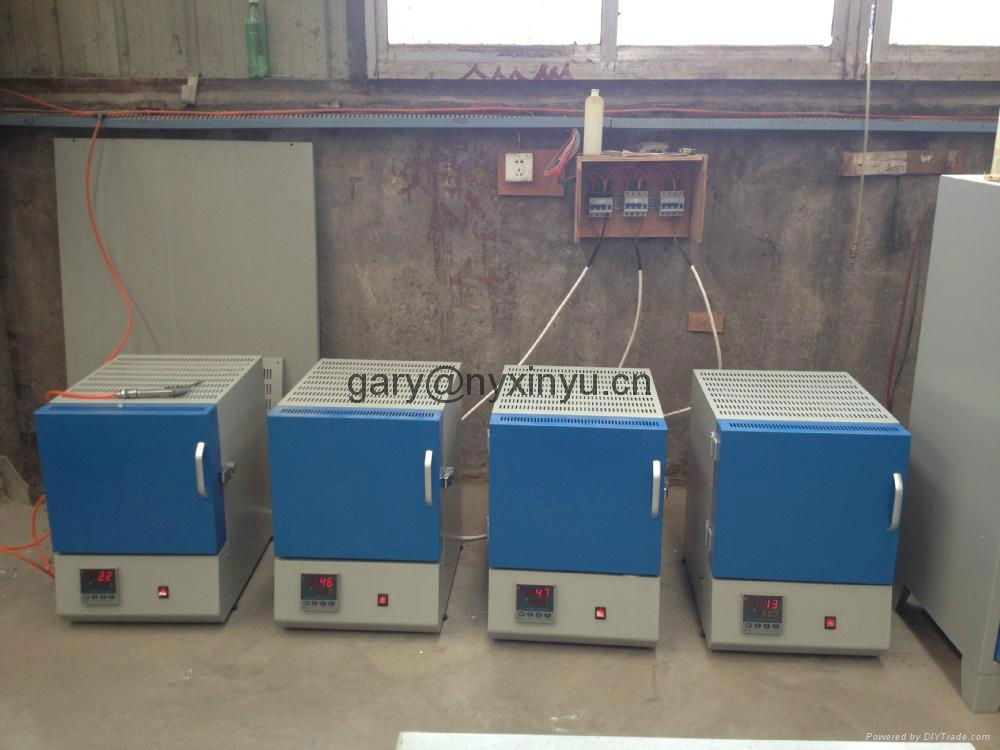 1200.C lab muffle furnace for ceramic sintering 12L 3