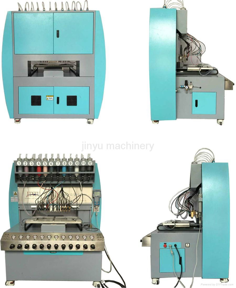 high precision dispensing machine for filling the logo 2