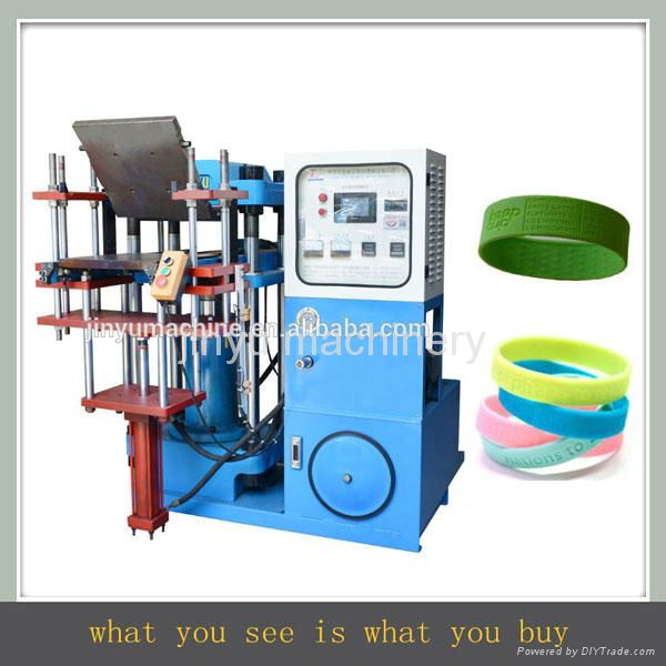 popular silicone wristband debossing machine