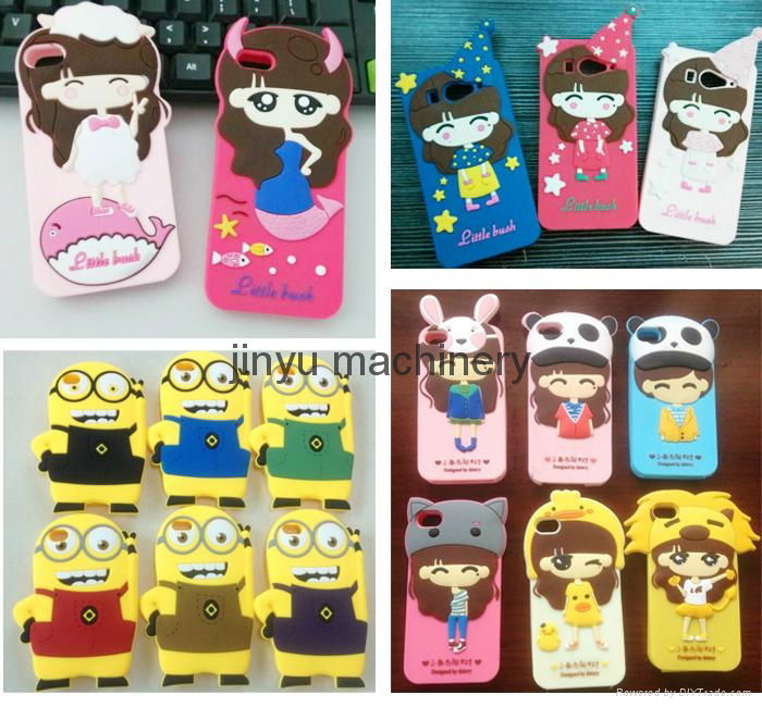 high speed silicone phone cover / phone case /phone house making machine 2