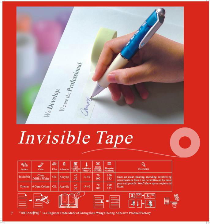  Invisible tape 2