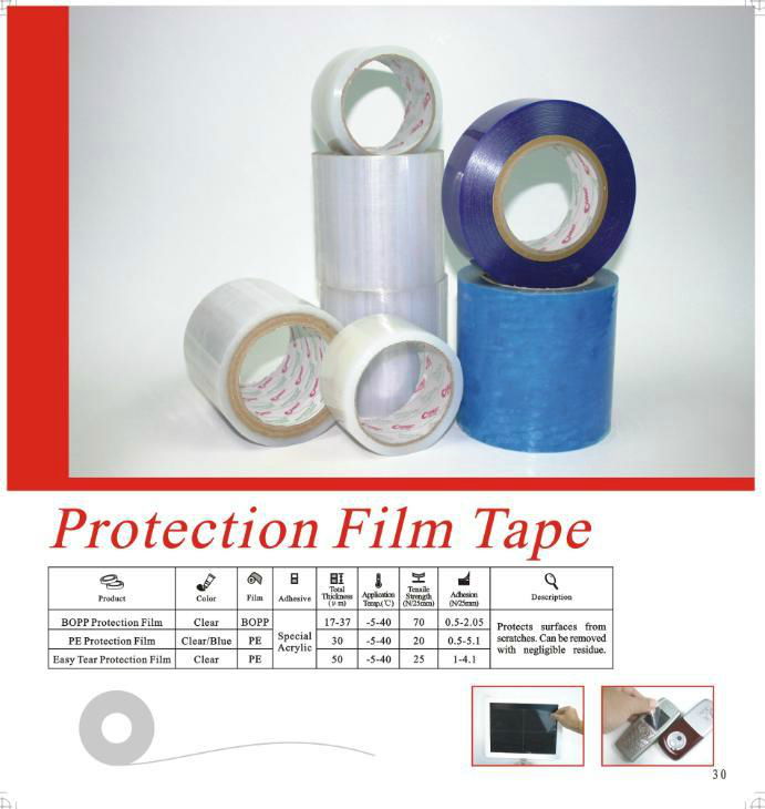 Protection film tape & Temper-prove tape&stop pet claws strips