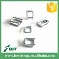 BST Factory Supply 16mm Galvalized Packaging Wire Buckles 4