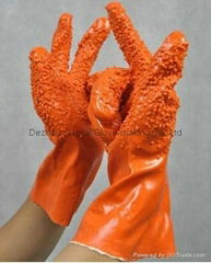 new  disign  pvc gloves 