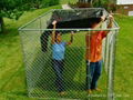 Galvanized Chain Link Fence( diamond