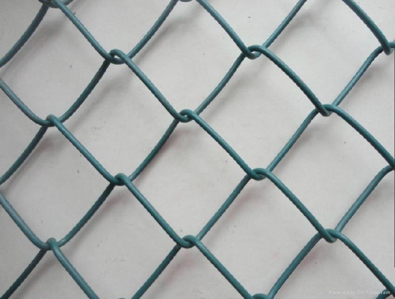 Galvanized Chain Link Fence( diamond wire mesh), PVC Coated Chain Link Fence 3