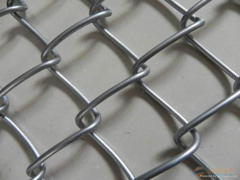 Galvanized Chain Link Fence( diamond wire mesh), PVC Coated Chain Link Fence 4