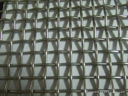 Crimped Galvanized Square Wire Mesh