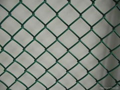 High quality PVC coated chain link fence