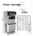 Taycool Independent control system soft ice cream machine with water cooling sys 2