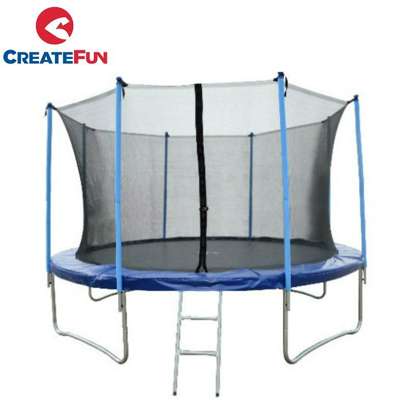 CreateFun 12ft Commercial Outdoor Trampoline With Enclosure 2