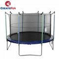 CreateFun 12ft Commercial Outdoor Trampoline With Enclosure 3