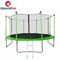 CreateFun 12ft Commercial Outdoor Trampoline With Enclosure 4