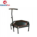 CreateFun Indoor Hexagonal Fitness Trampoline 3