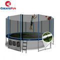 CreateFun Top Quality Enclosure 13FT Trampoline 2