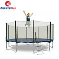 CreateFun Top Quality Enclosure 13FT Trampoline 3