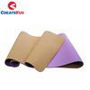 CreateFun non slip TPE cork yoga mat 5