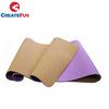 CreateFun non slip TPE cork yoga mat 1