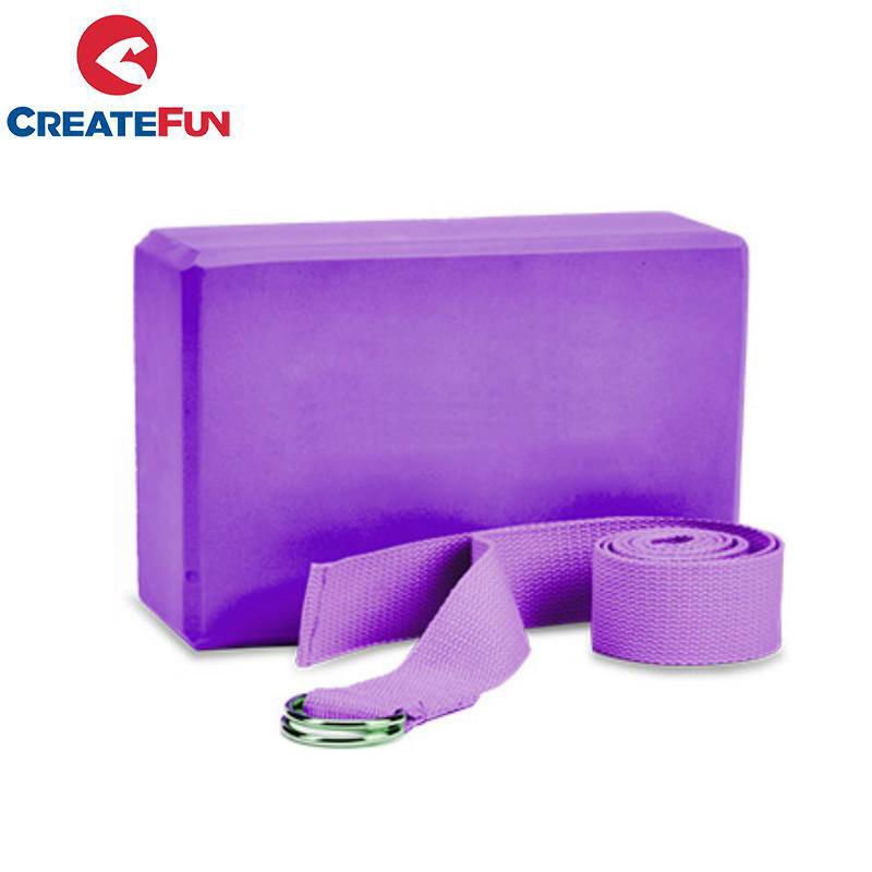 CreateFun Custom EVA Foam Yoga Block 3*6*9 and 4*6*9 2