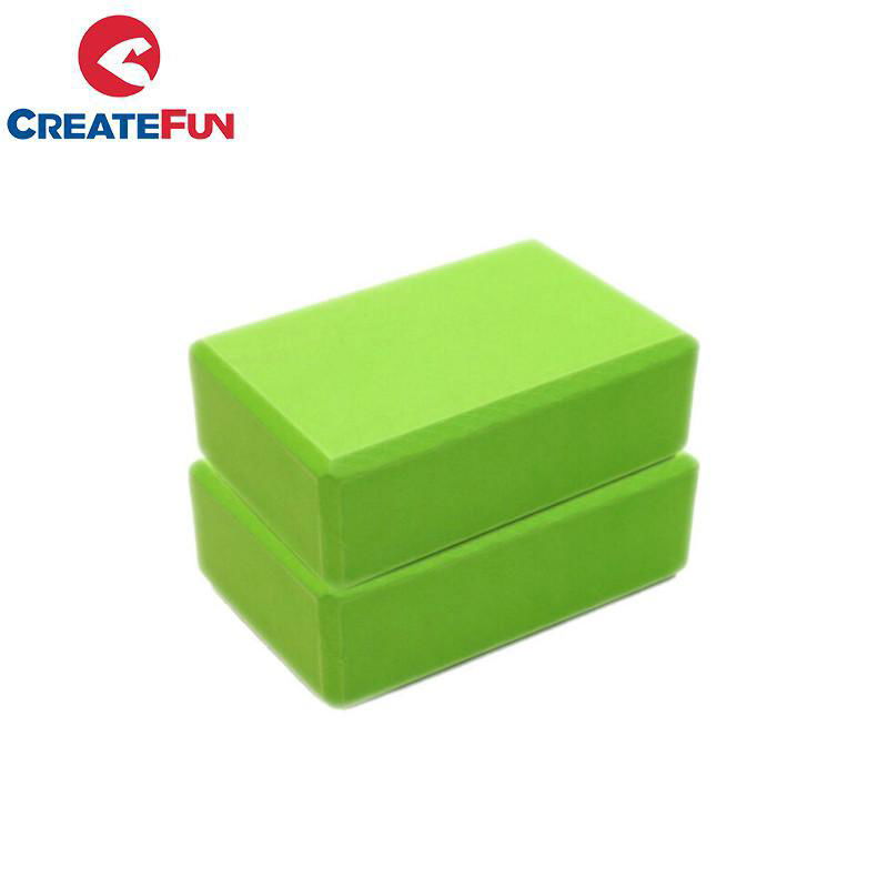 CreateFun Custom EVA Foam Yoga Block 3*6*9 and 4*6*9 5