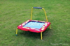 trampoline with handle