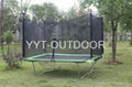 rectangle trampoline with enclosure 2