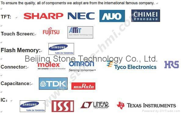 industrial touch screen 5.6" monitor with RS232 interface 4