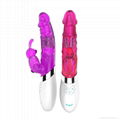 Silicone USB Rechargeable Vibrator Sex