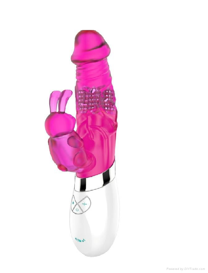 Silicone USB Rechargeable Vibrator Sex Toy Professional Super Strong 4