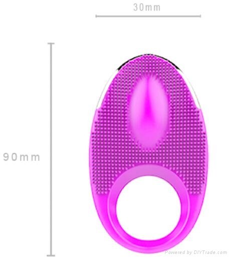 Health and Slimming Silicon Magnetic Toe cock Ring Power Cock Ring 3