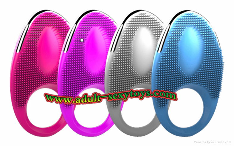 Health and Slimming Silicon Magnetic Toe cock Ring Power Cock Ring 4