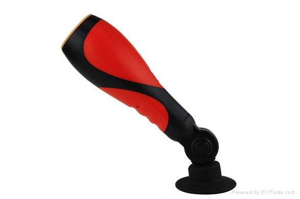 Hands Free Male Masturbation Cup Silicone Vagina Male Vibrator 4