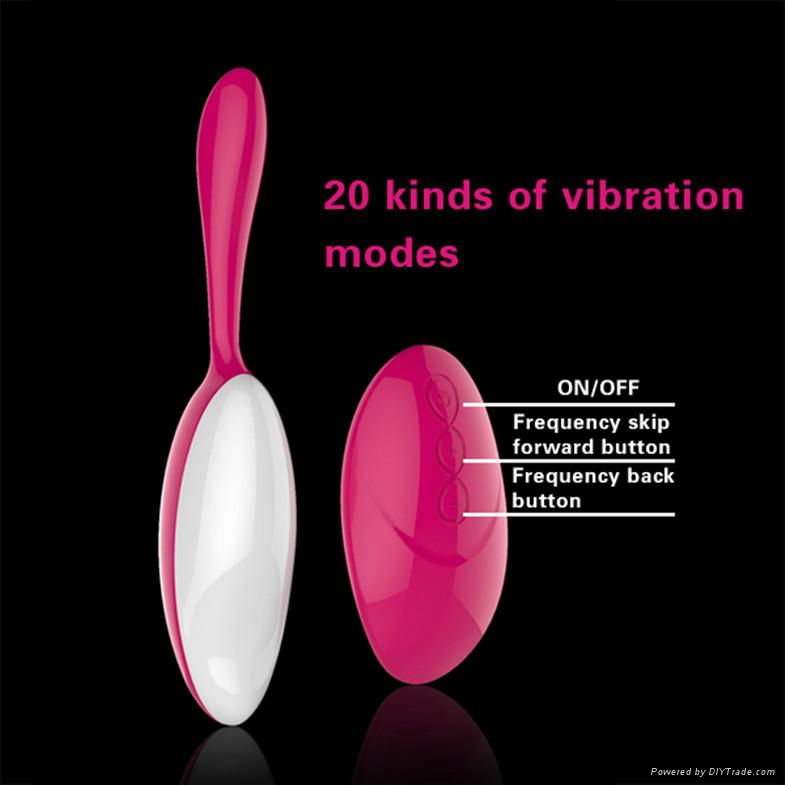 Sex Toy Female Vibration MassagerRemote Control Wireless Anal Egg Vibrator 3