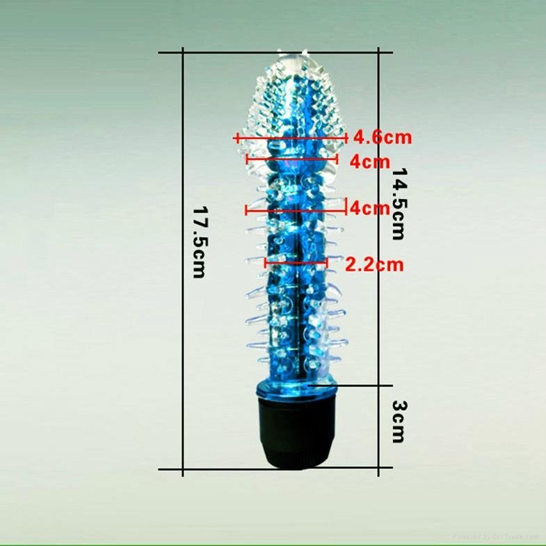 Realistic waterproof high-frequency vibration Penis Sleeve Dildo Sex Toy For Wom 2
