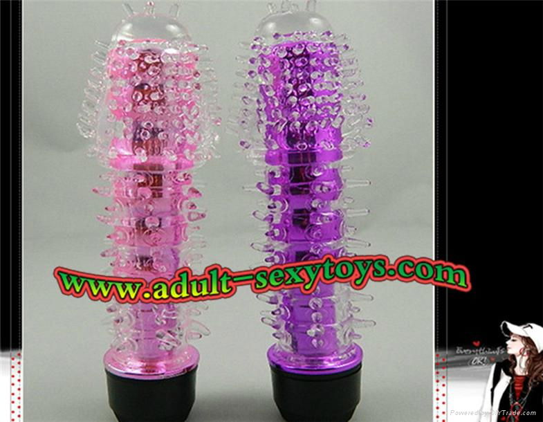 Realistic waterproof high-frequency vibration Penis Sleeve Dildo Sex Toy For Wom 4