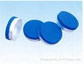 Glass infusion bottle aluminum plastic lids caps 1