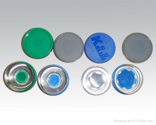 Aluminum cap for various reagents(with PTFE cushion in color) 2