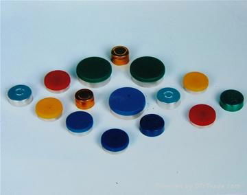 Aluminum cap for various reagents(with PTFE cushion in color) 3